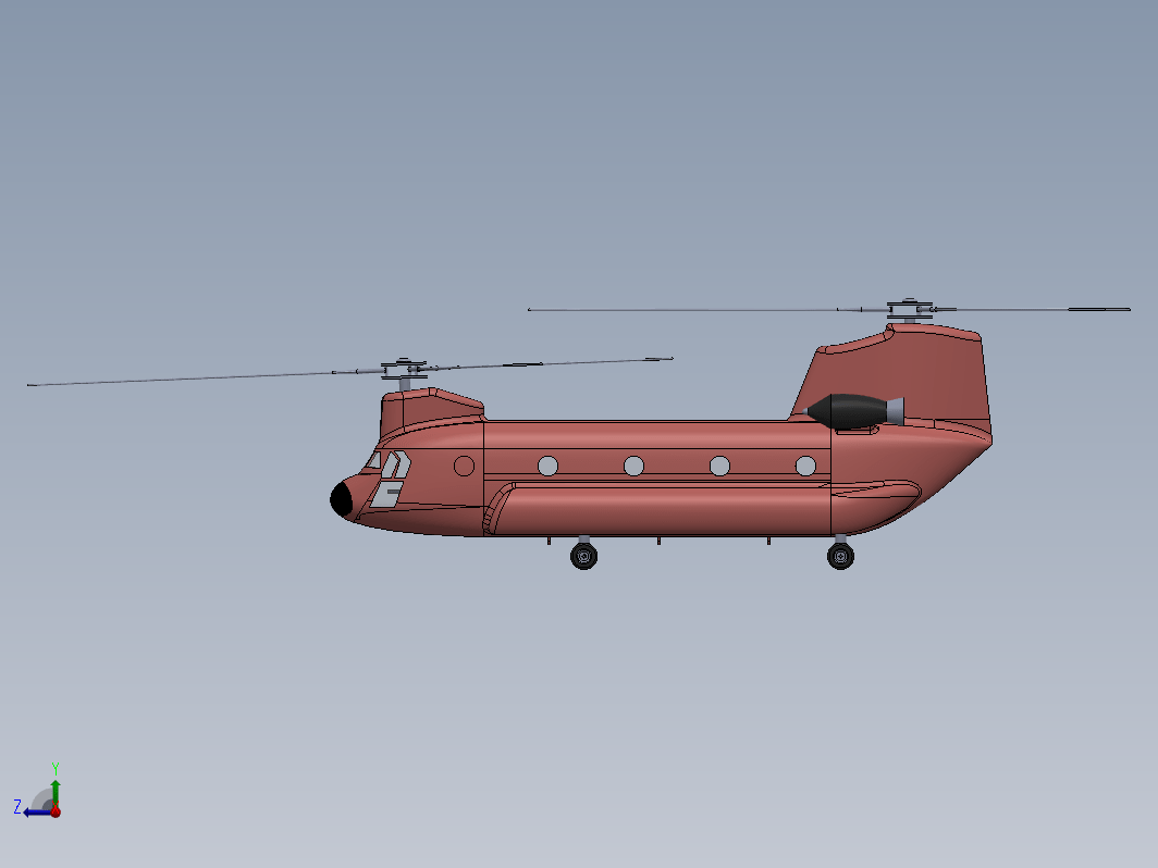 运载直升机设计