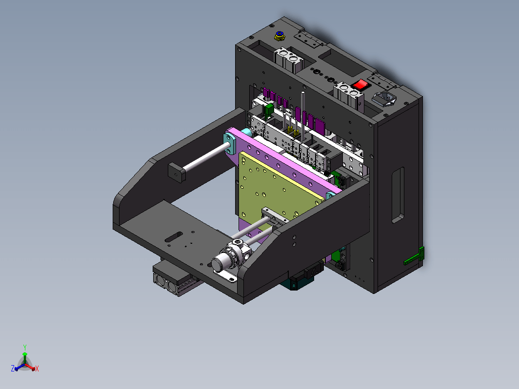 探针模组气动测试治具工装夹具