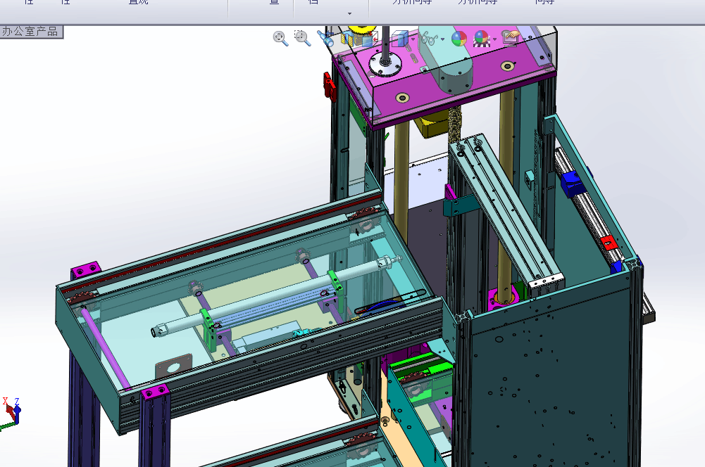 PCB板上板机接驳台