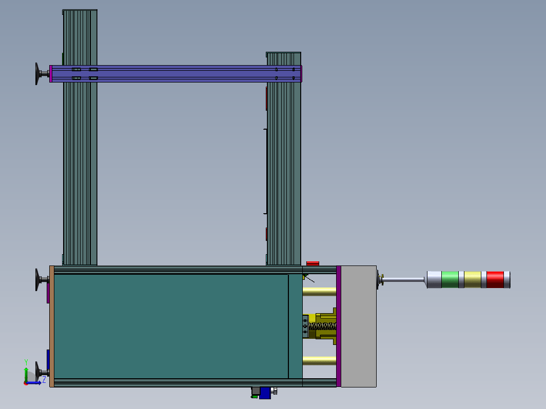 PCB板上板机接驳台