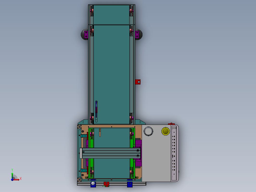 PCB板上板机接驳台