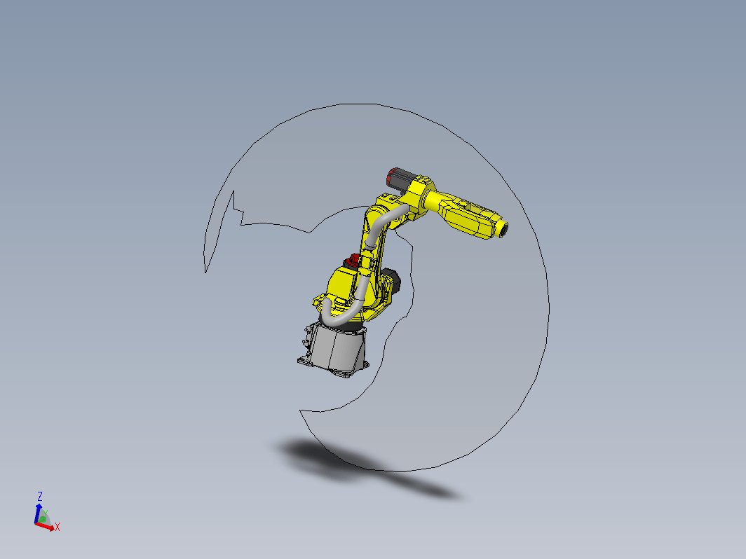 Fanuc M-10iA10MS机械臂外形