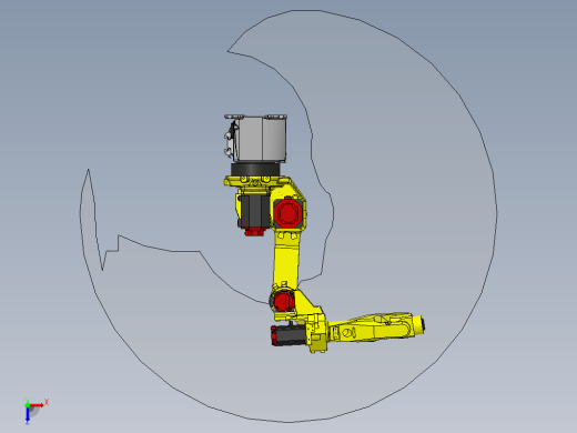 Fanuc M-10iA10MS机械臂外形缩略图
