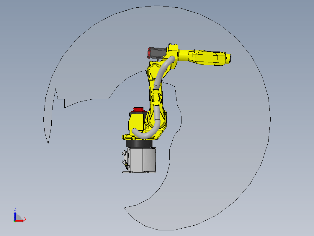 Fanuc M-10iA10MS机械臂外形