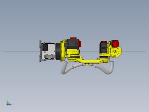 Fanuc M-10iA10MS机械臂外形缩略图