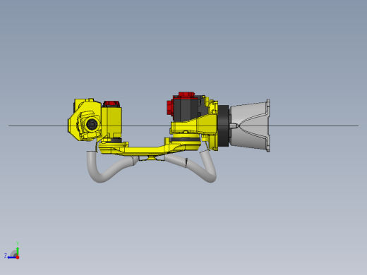 Fanuc M-10iA10MS机械臂外形缩略图