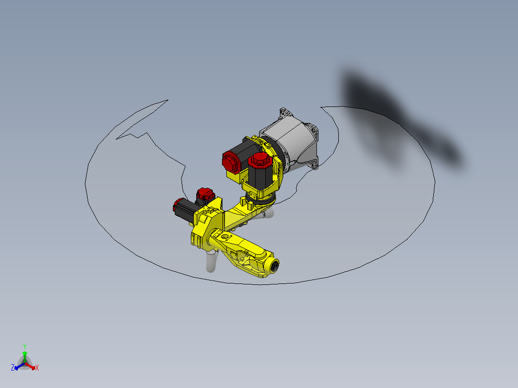 Fanuc M-10iA10MS机械臂外形