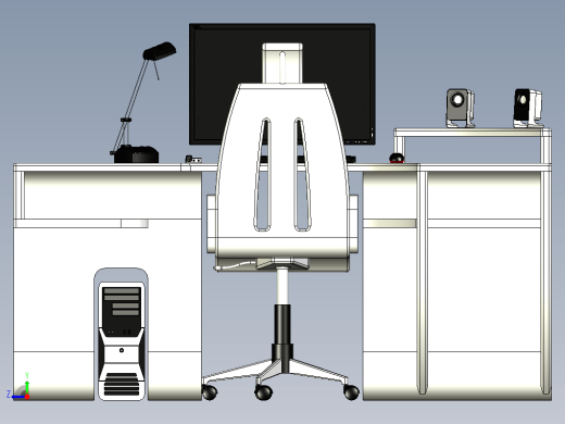 Future Desk办公电脑桌椅缩略图
