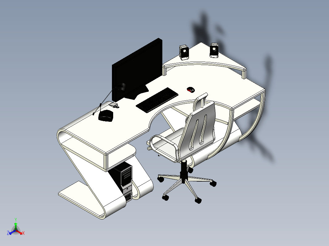 Future Desk办公电脑桌椅