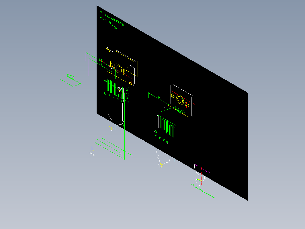 气缸 PF-200