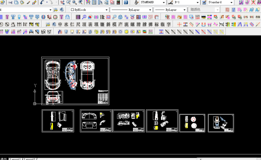 电动汽车车身结构设计三维Step+CAD+说明书缩略图