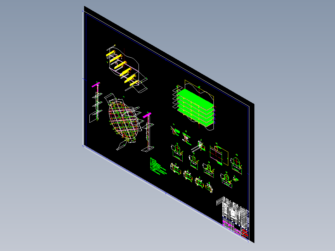 脱硫吸收塔设计+CAD+说明书