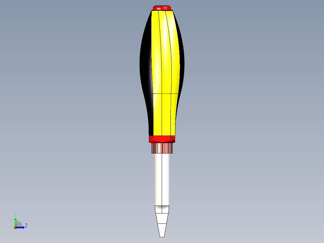 螺丝刀模型