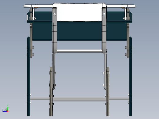 school furniture学校书桌模型缩略图