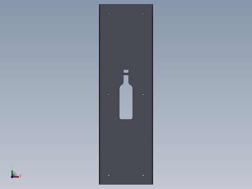 酒瓶壁架钣金 DIY缩略图