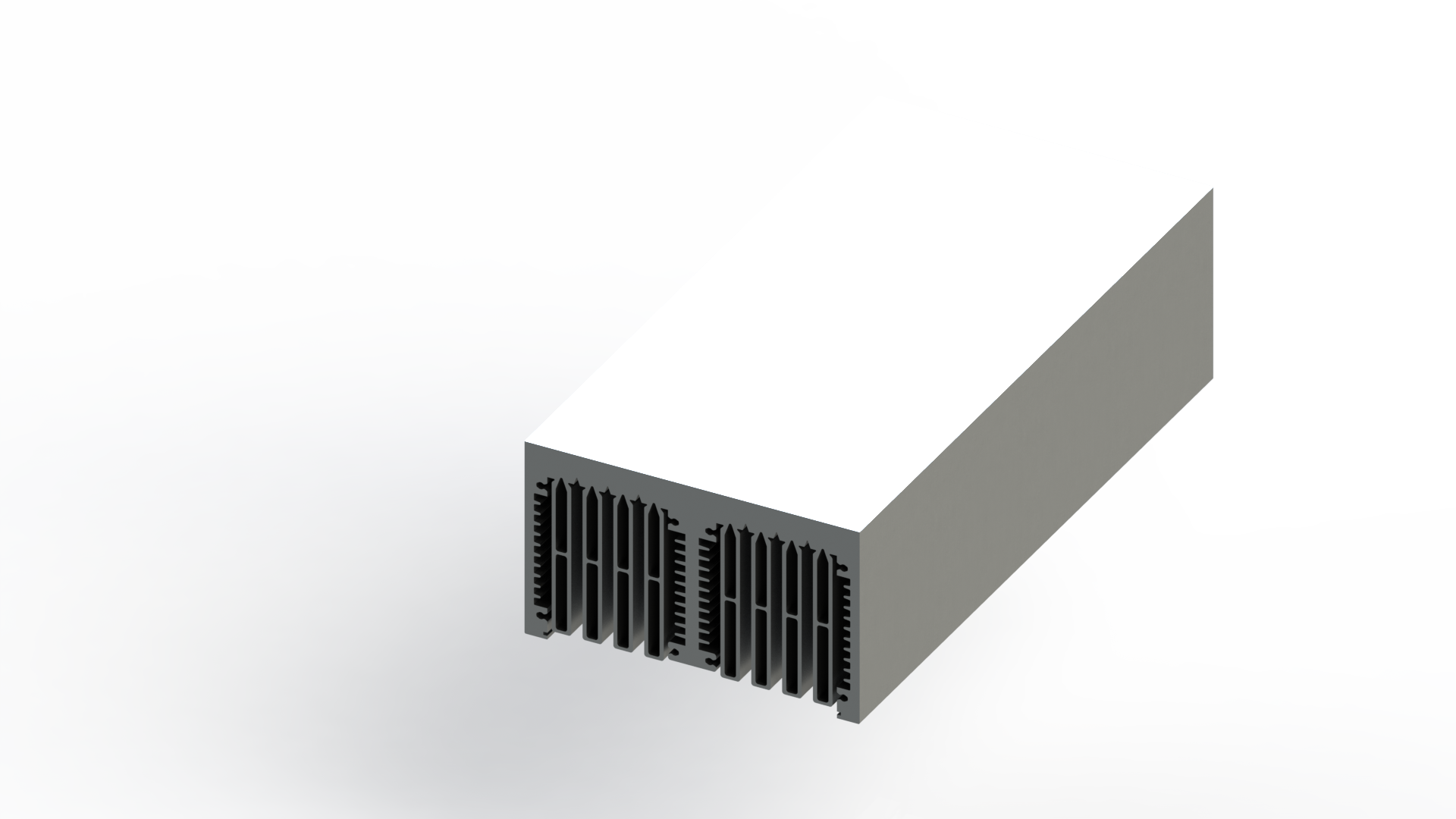 散热片：125x74x250 mm