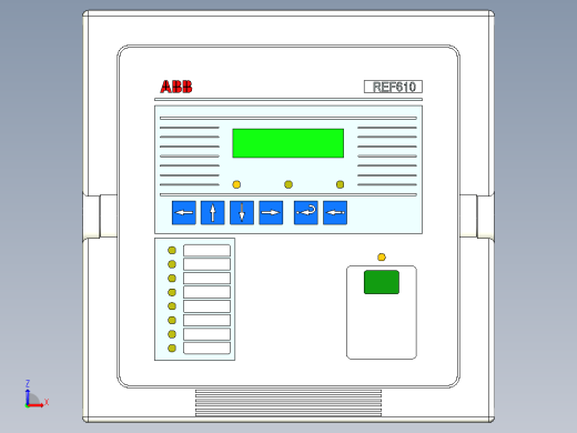 保护继电器 ABB REF 610缩略图