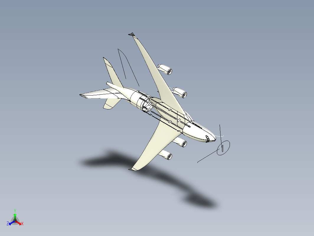 空客A380飞机