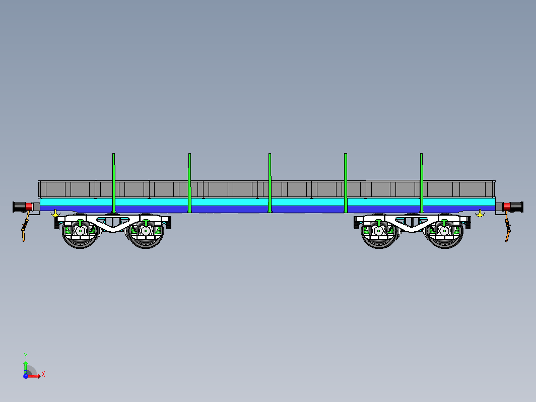 Gelistirilmis平台轨道小车