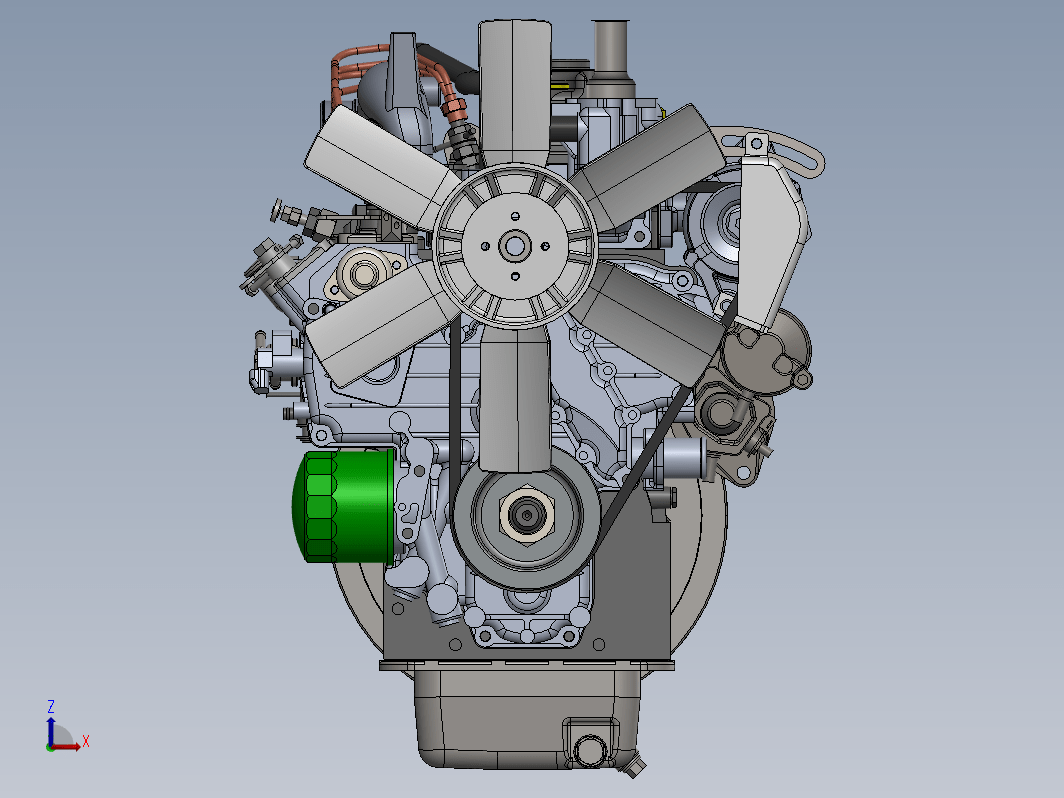 柴油发动机 KUBOTA V2203 M-E3BG