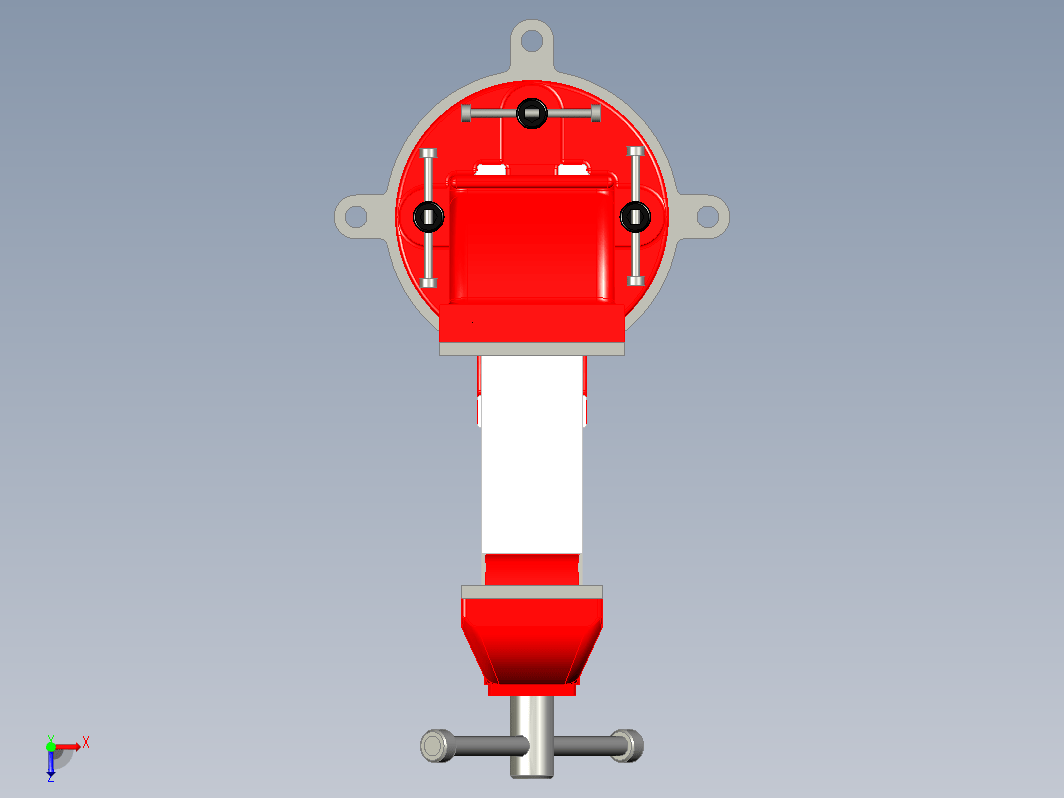 虎钳台钳卡钳-bench-vise--2 STP STL X_T