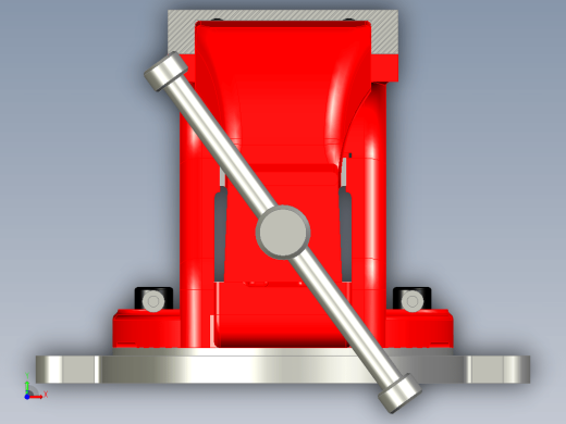 虎钳台钳卡钳-bench-vise--2 STP STL X_T缩略图