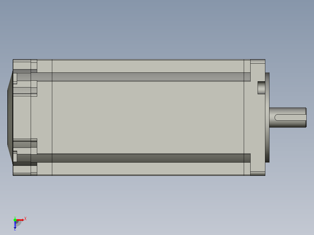 YK3110EC220C1  110mm三相闭环步进电机（3D）