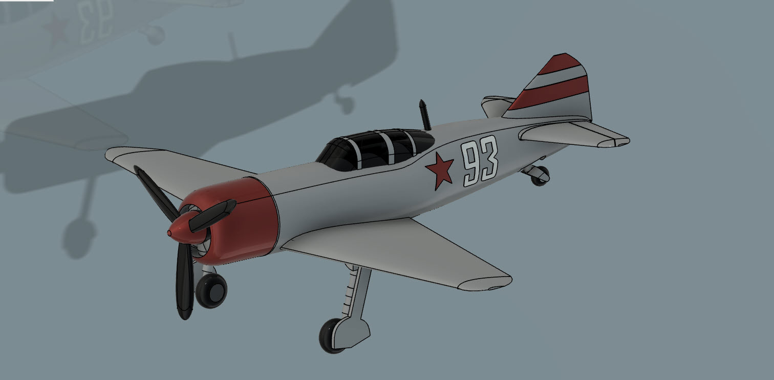 二战期间由拉沃奇金设计局开发的活塞发动机单座苏联飞机