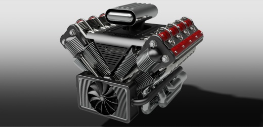 V8发动机缩略图
