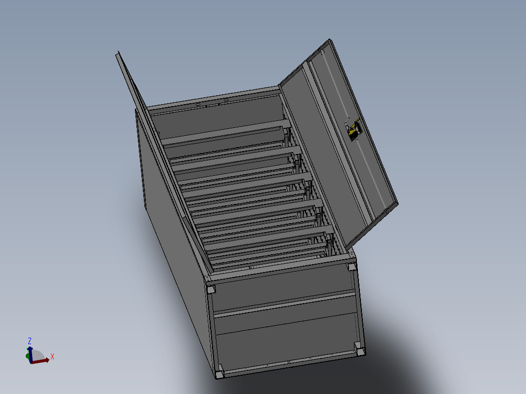 数控刀具柜模型