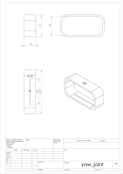 开源摄影机手持稳定器OpenSAM三维建模图纸 SOLIDWORKS设计缩略图