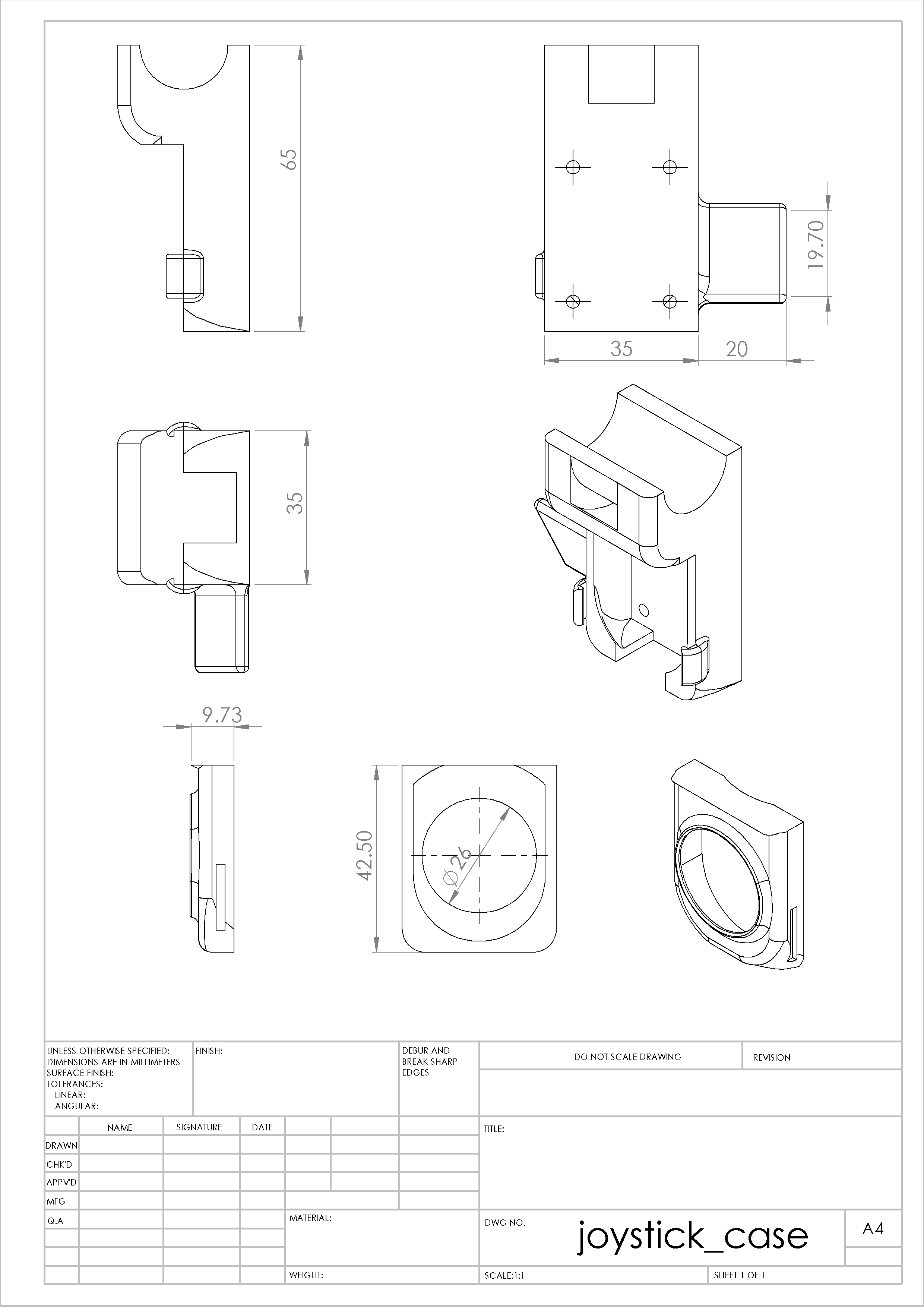 开源摄影机手持稳定器OpenSAM三维建模图纸 SOLIDWORKS设计