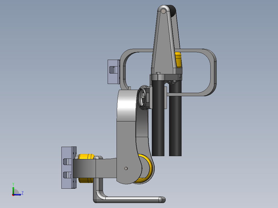 开源摄影机手持稳定器OpenSAM三维建模图纸 SOLIDWORKS设计