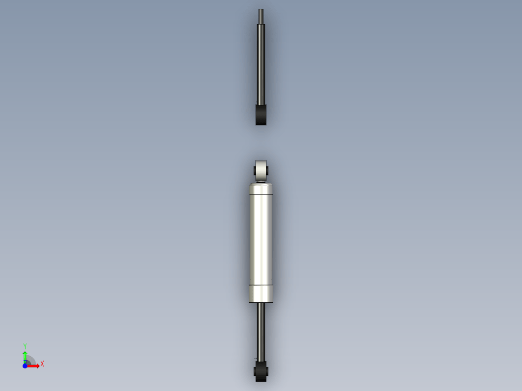 磁流变阻尼器,活塞阀线圈用作可控阻尼力