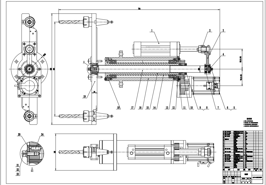 加工中心自动换刀机械手（ATC）结构设计三维SW2019带参+CAD+说明书