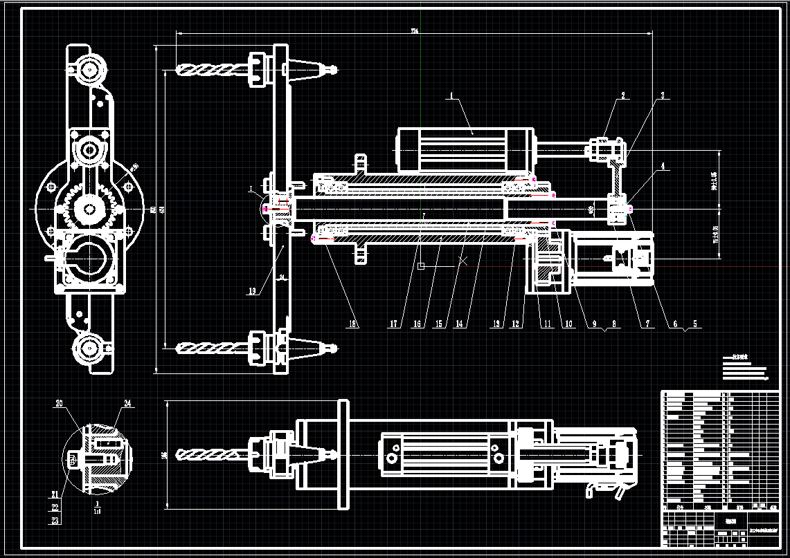 加工中心自动换刀机械手（ATC）结构设计三维SW2019带参+CAD+说明书