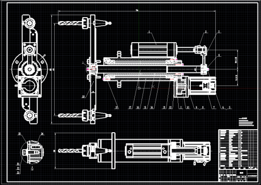 加工中心自动换刀机械手（ATC）结构设计三维SW2019带参+CAD+说明书缩略图
