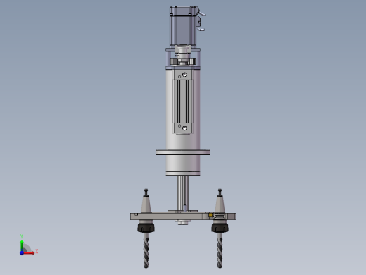 加工中心自动换刀机械手（ATC）结构设计三维SW2019带参+CAD+说明书缩略图