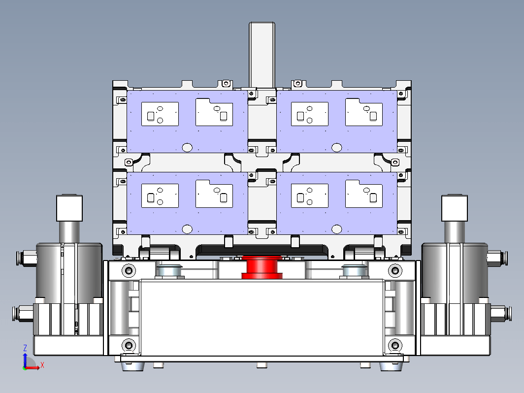 贴背胶治具