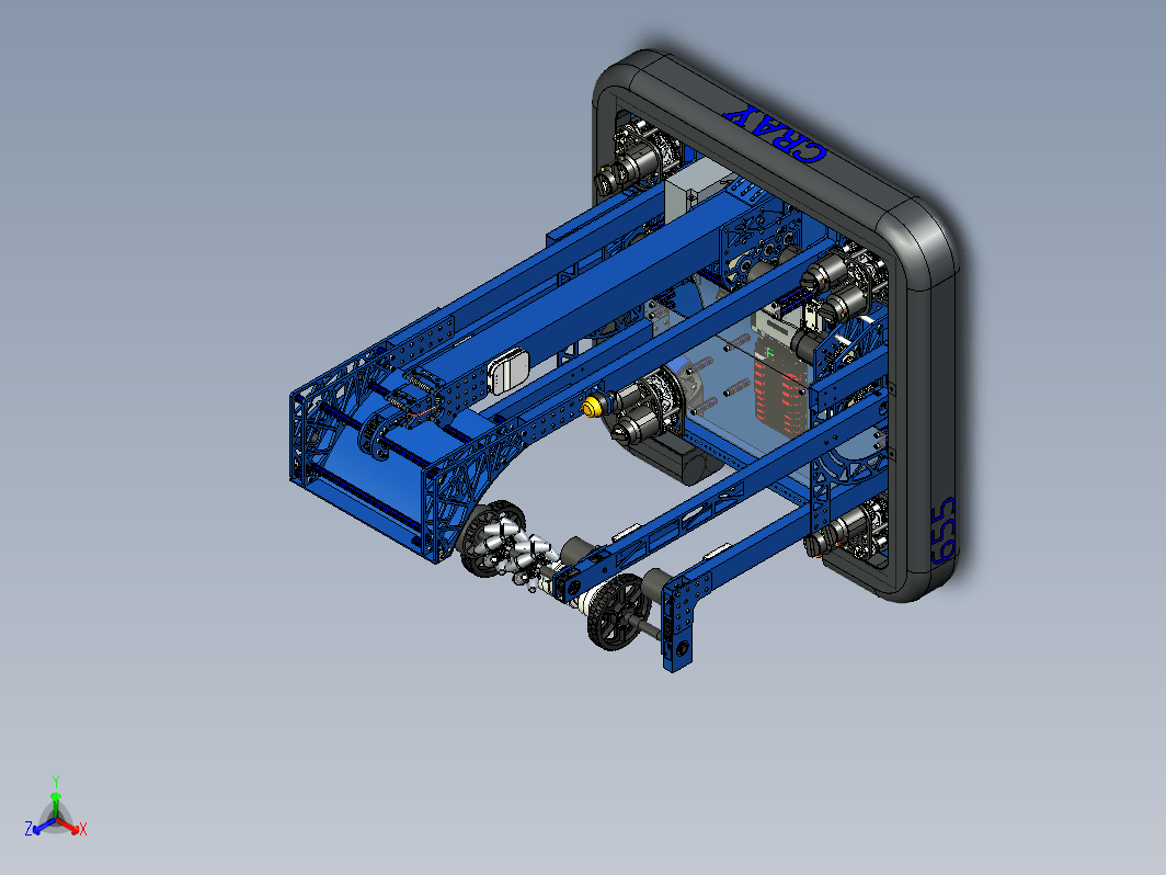 2020 CADathon F4-9th机器人车