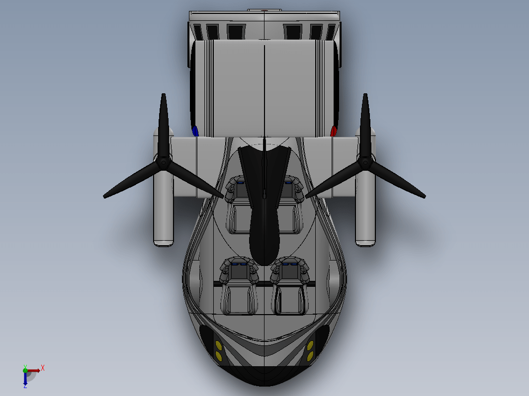 美国TF-X飞行汽车概念设计