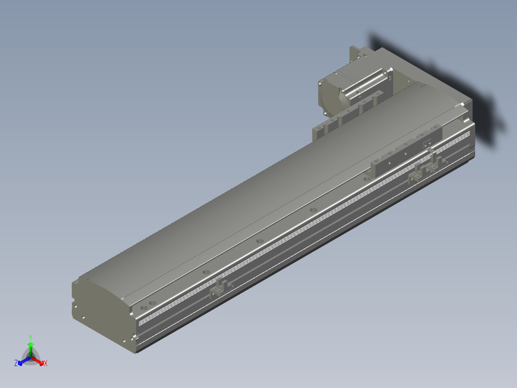MT120BS-L400 直线模组 滑台模型.MT120BS.L10.400.BL.M40B.C4.3D
