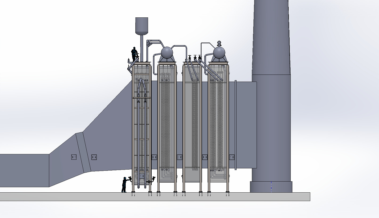 热回收蒸汽发生器 (HRSG)联合循环燃气轮机发电厂（CCGT）