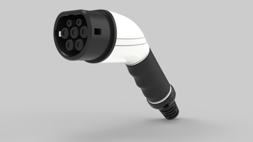 EV charger type 2 plug电动汽车充电器插头缩略图