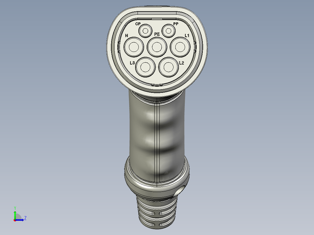 EV charger type 2 plug电动汽车充电器插头