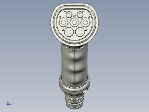 EV charger type 2 plug电动汽车充电器插头缩略图