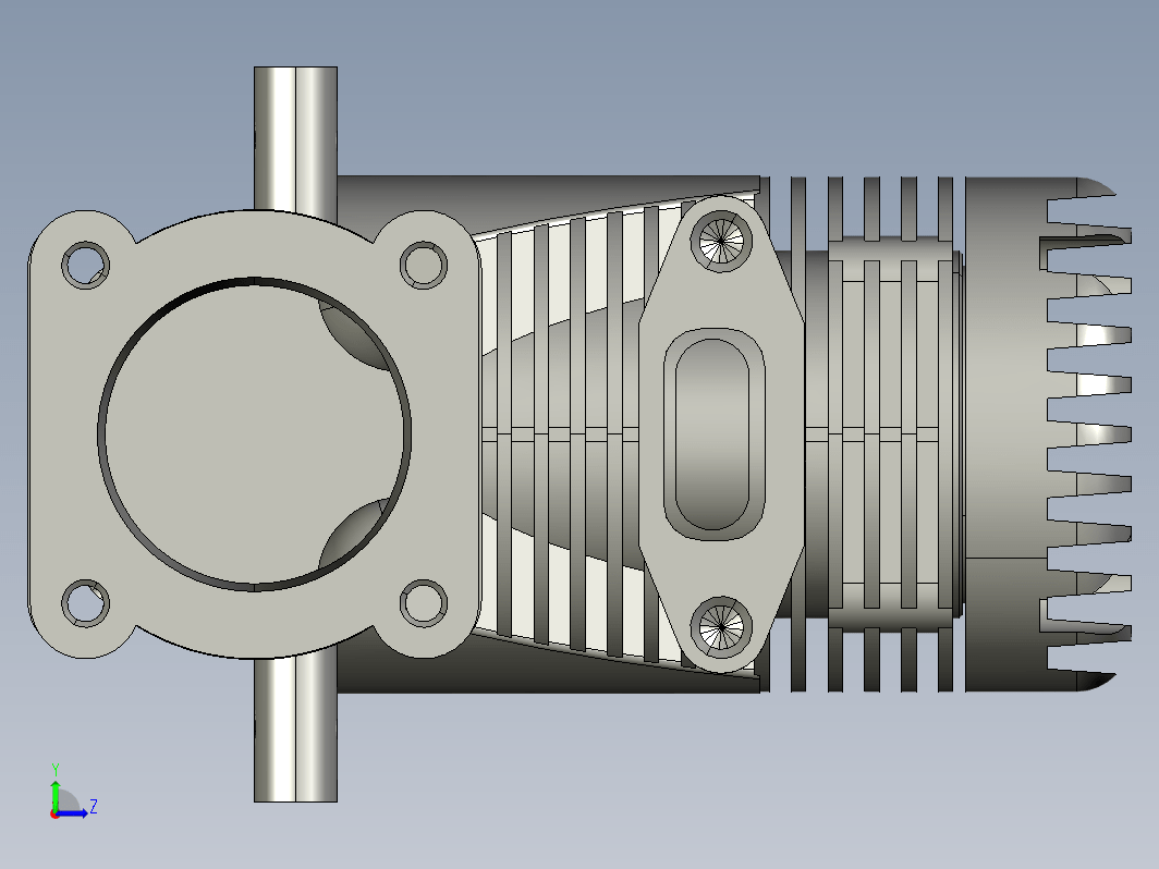 航模发动机结构 FlightEngine