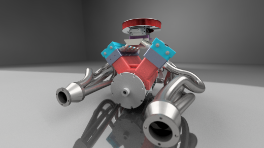 Carburator V8发动机缩略图