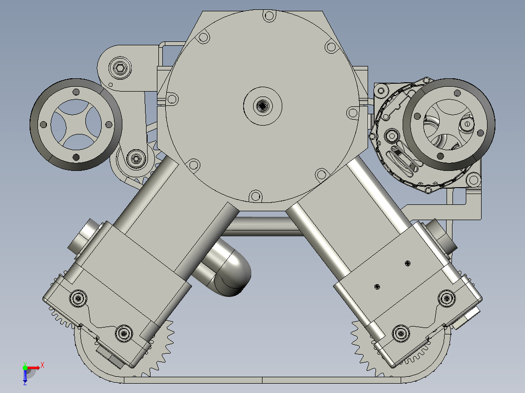 Carburator V8发动机