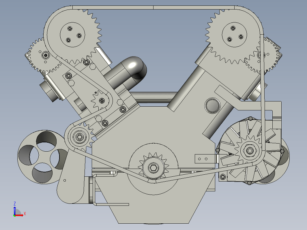 Carburator V8发动机